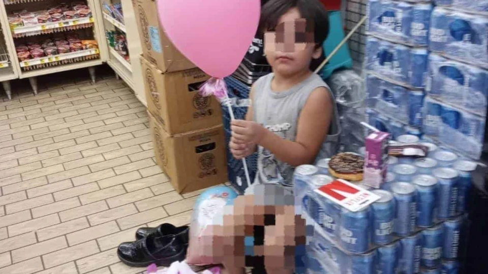 Rescatan a niño de 4 años deambulando bajo tormenta en Río Bravo