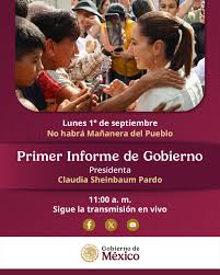 Primer informe de Gobierno-01 de septiembre