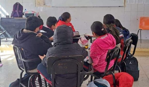 Ausentismo escolar al 80% por ola gélida