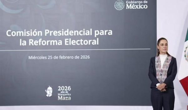 Sheinbaum presenta su proyecto para la reforma electoral