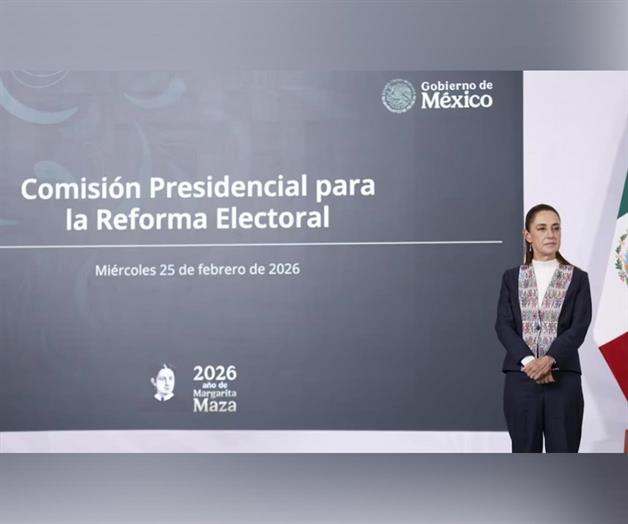 Tras retrasarla un día, la presidenta Claudia Sheinbaum Pardo presentó este miércoles 25 de febrero