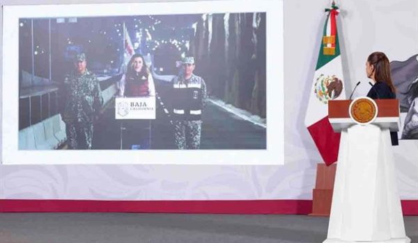Inaugura Sheinbaum viaducto en Tijuana