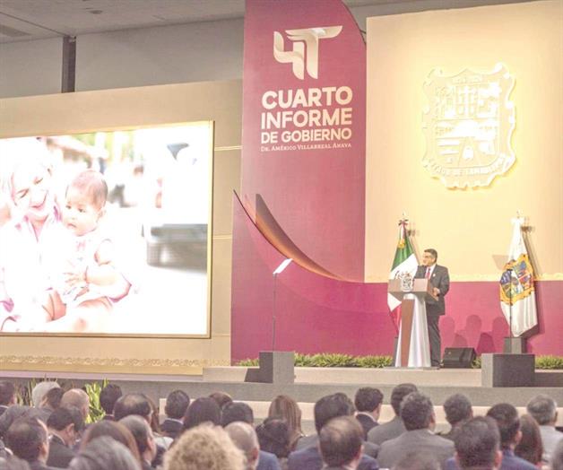 Al rendir su Cuarto Informe de Gobierno, Villarreal Anaya destacó el trabajo realizado por las y los mensajeros de paz