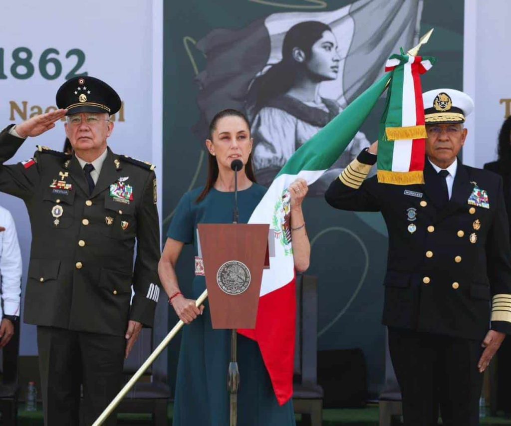 La Jefa del Ejecutivo Federal lanza mensaje de soberanía y fija postura firme frente a presiones externas en aniversario de la Batalla de Puebla