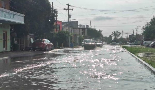 Afectan fuertes lluvias distintos sectores de Reynosa