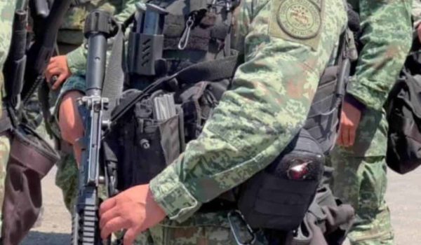 Ejército asegura armas y autos blindados en Matamoros