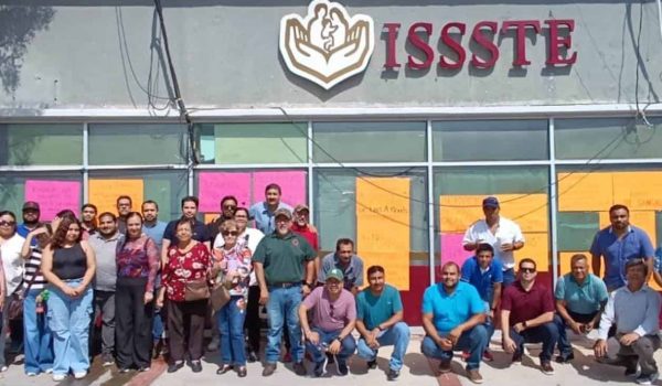 Trasladan manifestación contra el ISSSTE a CDMX