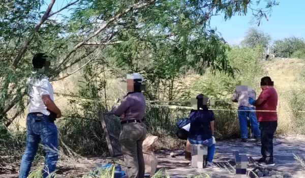 Hallan restos humanos