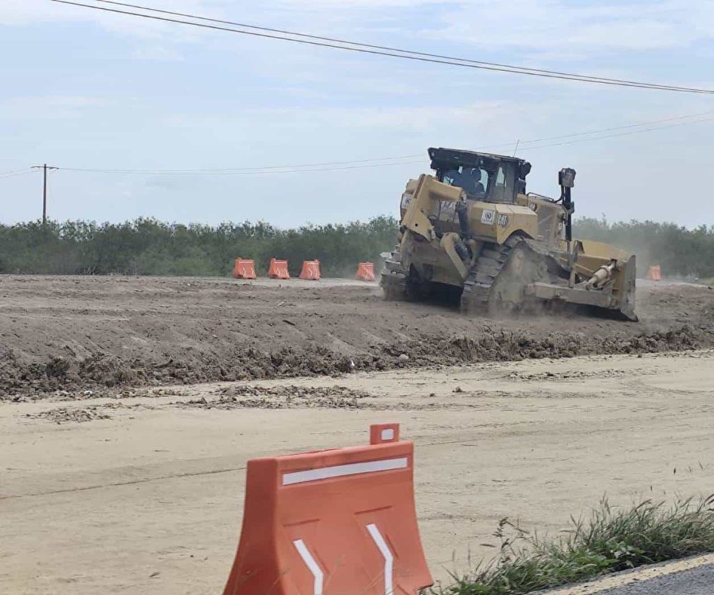 La modernización de la carretera Reynosa-Monterrey mantiene su avance con trabajos de ampliación e infraestructura pluvial