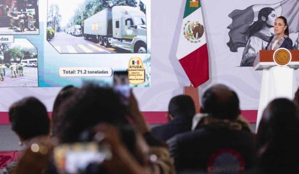 México refuerza ayuda a Venezuela: Sheinbaum