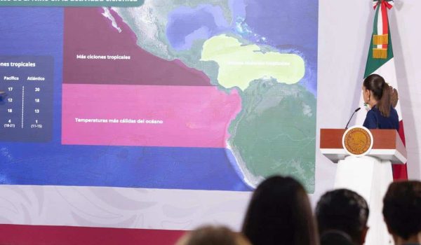 Sheinbaum activa alerta telefónica ante ´El Niño´